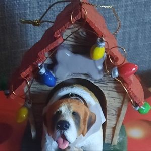 Christmas Dog House Ornament
